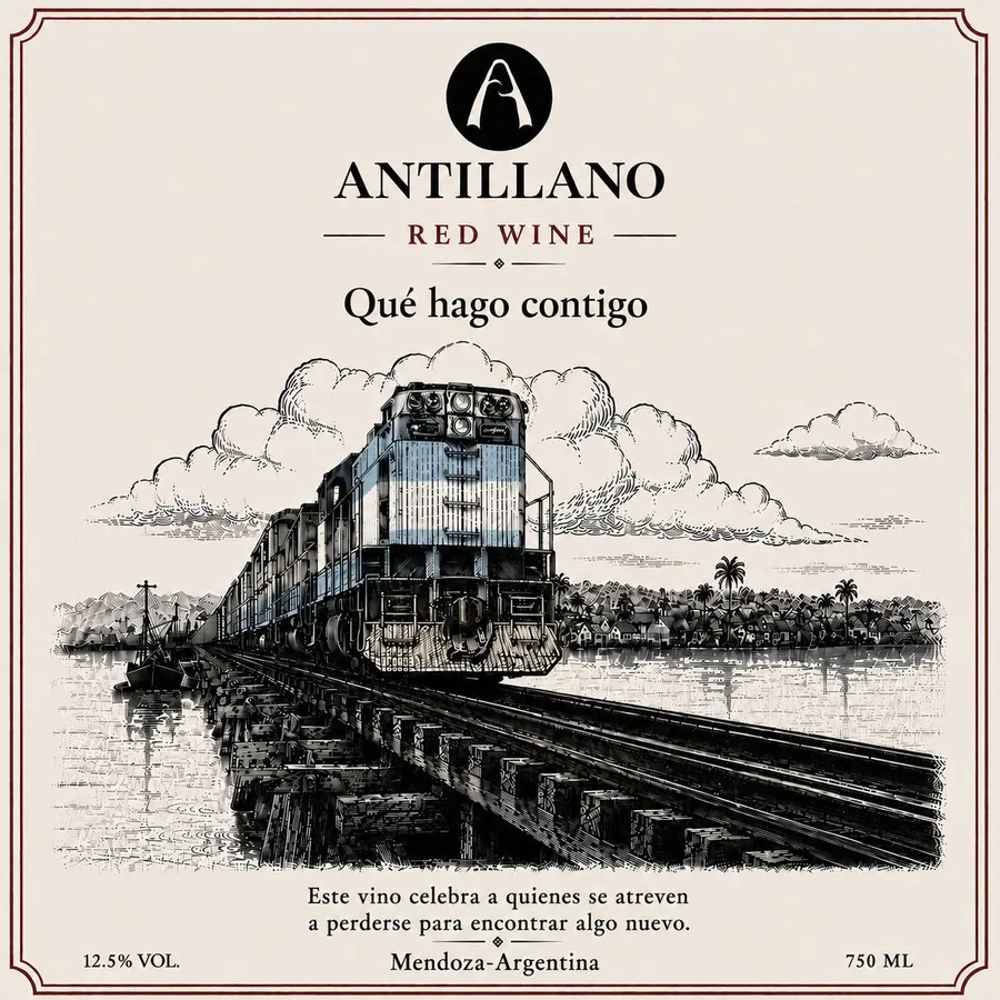 Etiqueta de Antillano Qué hago contigo